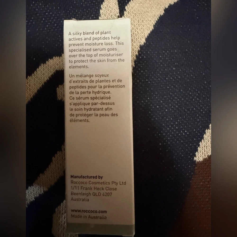 ROCCOCO Botanicals Peptide Serum - Brand new in Box